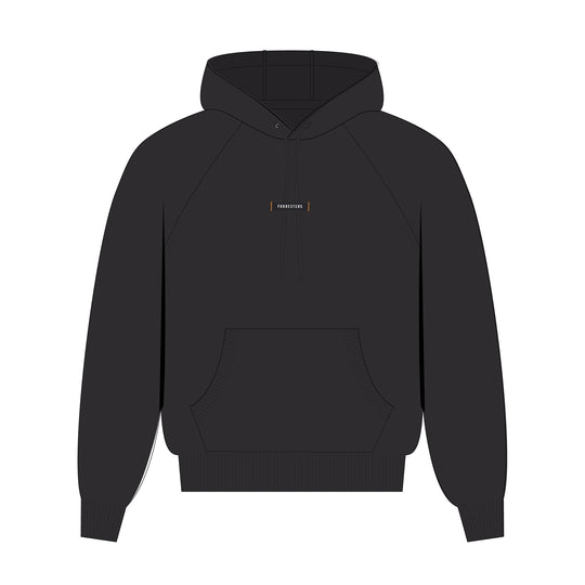 Range Sweater Hoodie - Jet Black