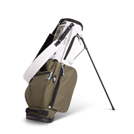 Rover Stand Bag - Bone/Olive Night